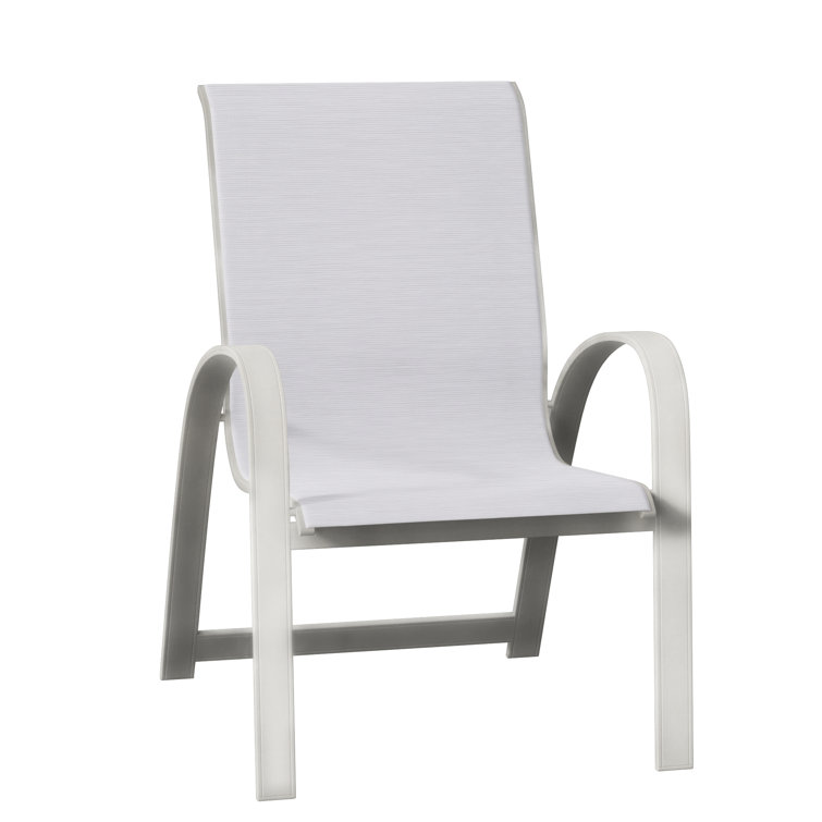 Stackable slingback patio chairs hot sale